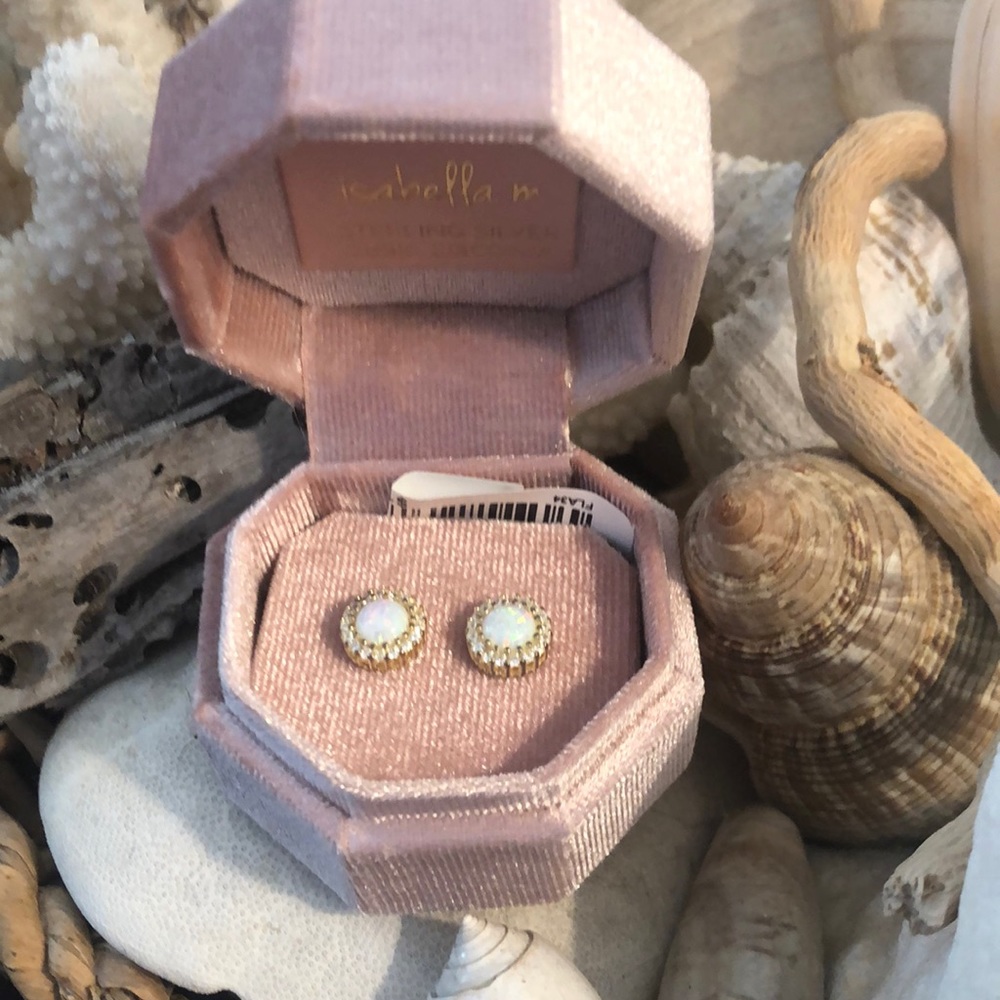 CZ earrings